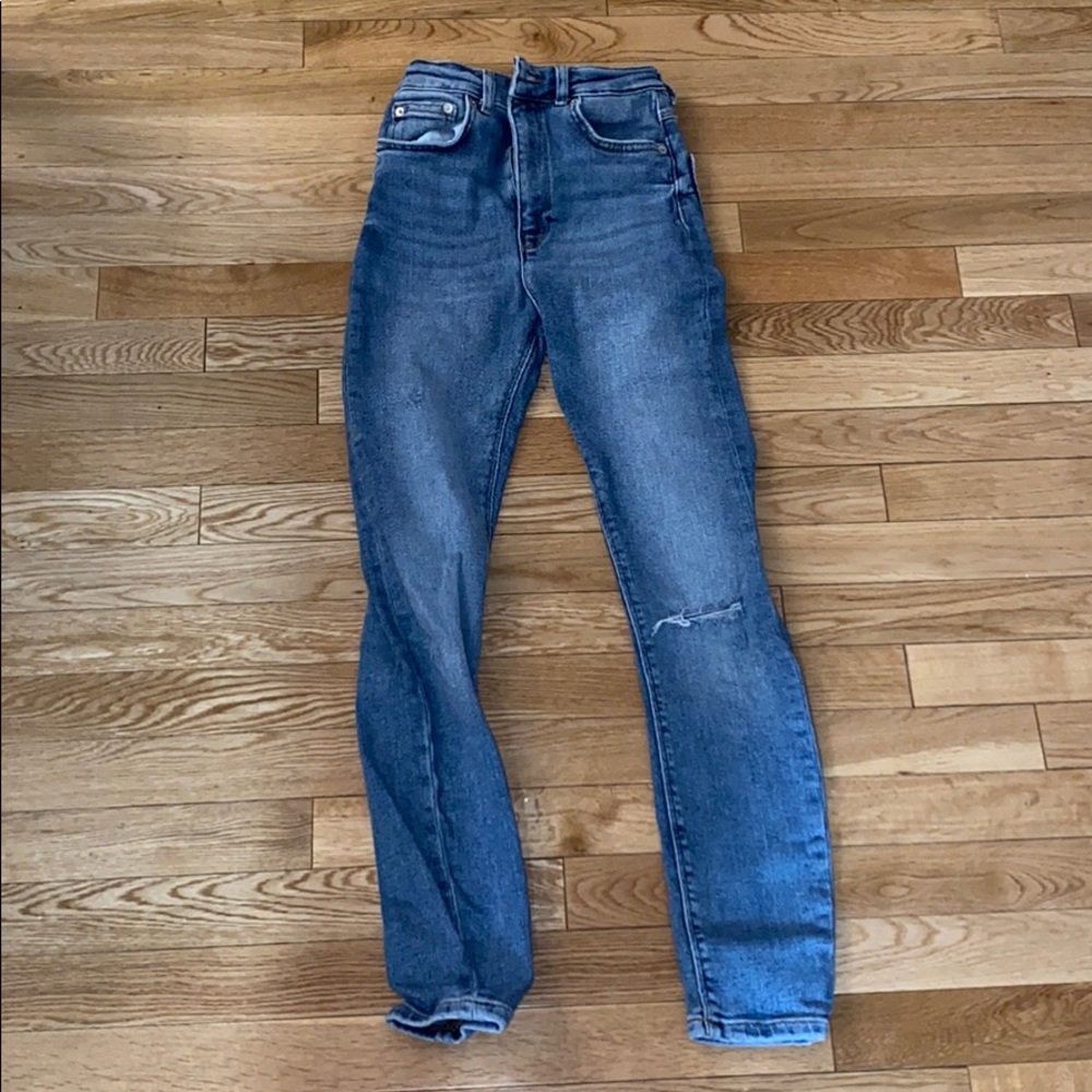 Zara Distressed Denim